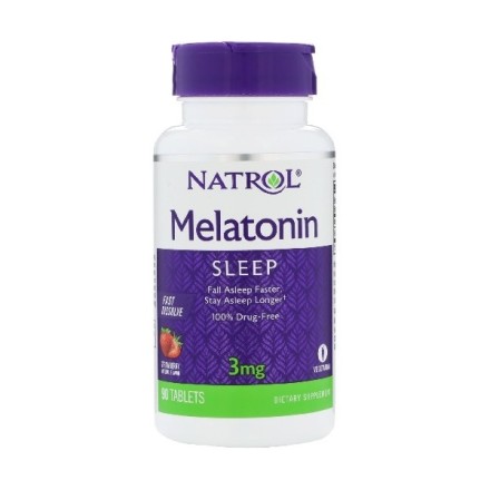 Мелатонин Natrol Melatonin 3 мг  (90 таб)