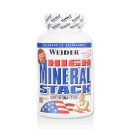Комплексы витаминов и минералов Weider High Mineral Stack  (120 капс)
