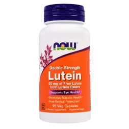 БАДы для мужчин и женщин NOW Lutein 20 mg   (90 vcaps)