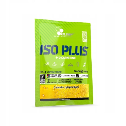 Изотоники Olimp Iso Plus + L-Carnitine  (35 гр.)