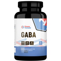 БАДы для мужчин и женщин Fitness Formula GABA 750 мг  (60 капс)