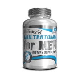 Комплексы витаминов и минералов BioTech USA Multivitamin for Men  (60 таб)