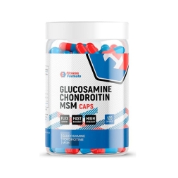 БАДы для мужчин и женщин Fitness Formula Glucosamine Chondroitin MSM   (120 капс)
