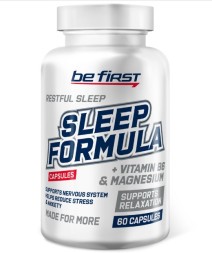 Товары для здоровья, спорта и фитнеса Be First Sleep Formula   (60 капс)