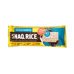 Товары для здоровья, спорта и фитнеса SNAQ FABRIQ Snaq Rice хлебцы рисовые с молочным шоколадом  (10 гр)