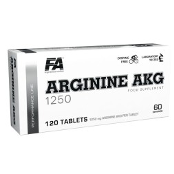 Спортивное питание Fitness Authority Arginine AKG 1250  (120 таб)