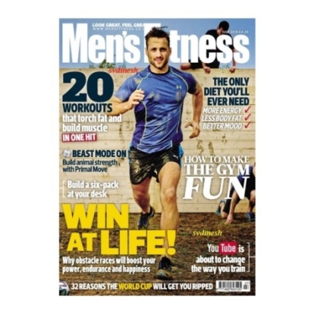 Спортивные журналы  Журнал Men&#039;s Fitness 