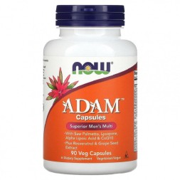 Комплексы витаминов и минералов NOW ADAM Superior Men's Multiple Vitamin  (90 капс)