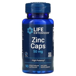 Минералы Life Extension Zinc Caps 50 mg   (90 vcaps)
