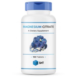 Товары для здоровья, спорта и фитнеса SNT SNT Magnesium Citrate 180 tabs  (180 таб)